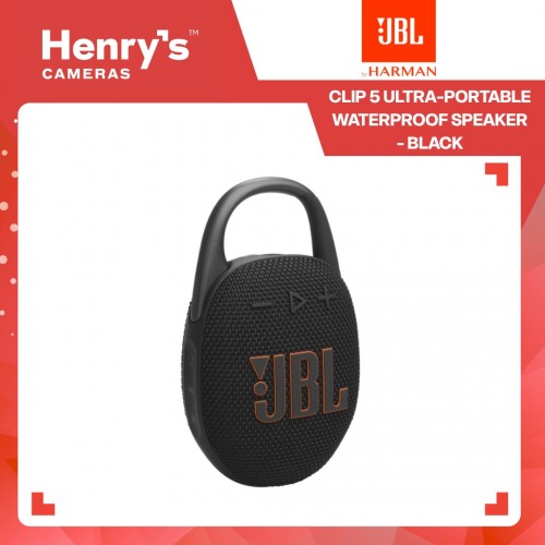 JBL Clip 5 Ultra-portable waterproof speaker - Black
