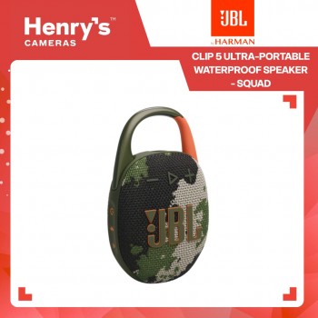 JBL Clip 5 Ultra-portable waterproof speaker - Squad