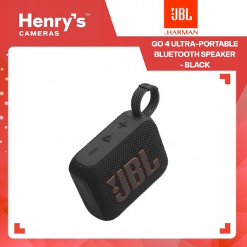 JBL Go 4 Ultra-Portable Bluetooth Speaker - Black