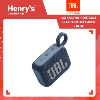 JBL Go 4 Ultra-Portable Bluetooth Speaker - Blue