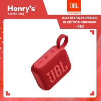 JBL Go 4 Ultra-Portable Bluetooth Speaker - Red