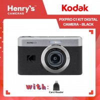 Kodak PIXPRO C1 Kit Digital Camera - Black