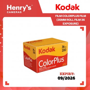 Kodak Film Colorplus Film (35mm Roll Film 36 Exposure)