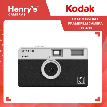 Kodak Ektar H35 Half Frame Film Camera - Black