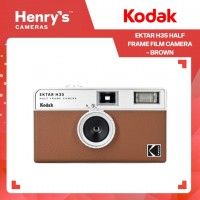 Kodak Ektar H35 Half Frame Film Camera - Brown