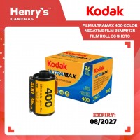 Kodak Film UltraMax 400 Color Negative Film 35mm/135 Film Roll 36 Shots
