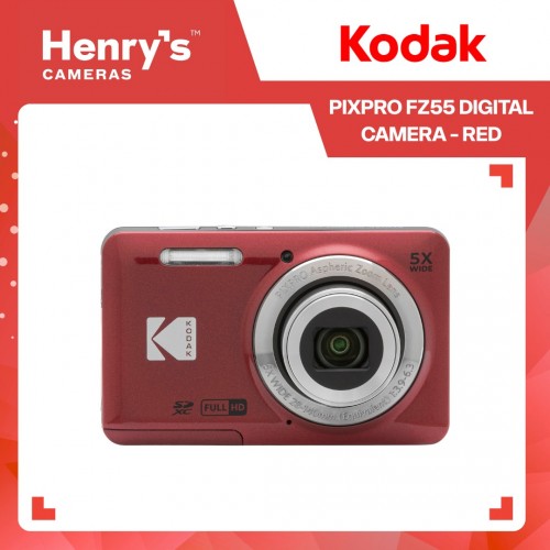 Kodak PIXPRO FZ55 Digital Camera - Red