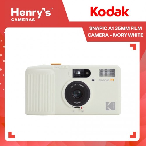 Kodak Snapic A1 35mm Film Camera - Ivory White