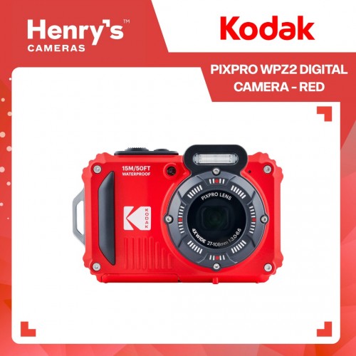 Kodak PIXPRO WPZ2 Digital Camera - Red