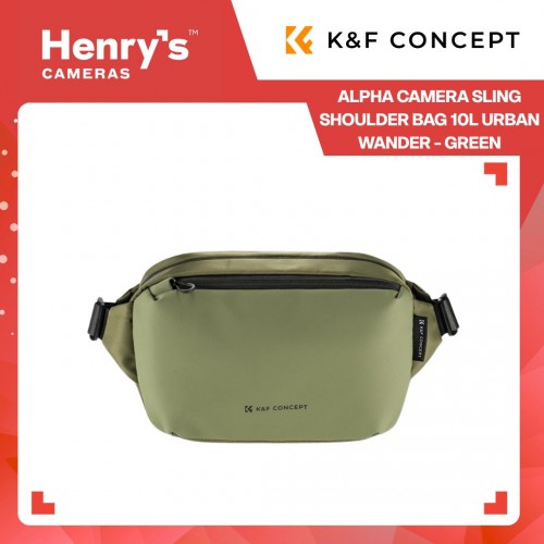 K&F Concept Alpha Camera Sling Shoulder Bag 10L Urban Wander - Green