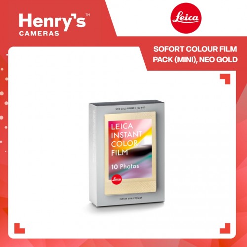Leica Sofort Colour Film Pack (Mini), Neo Gold