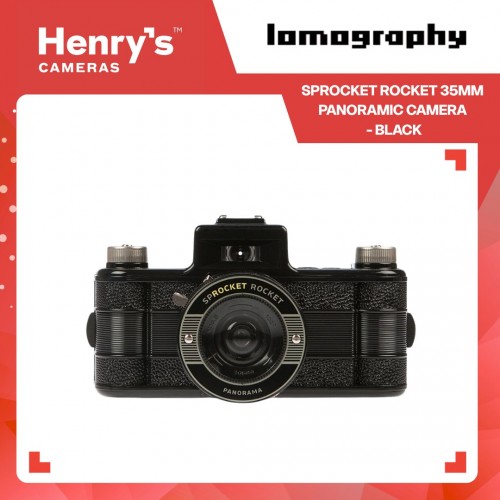 Lomography Sprocket Rocket 35mm Panoramic Camera - Black Lomography Sprocket Rocket 35mm Panoramic Camera - Black