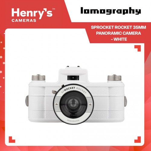 Lomography Sprocket Rocket 35mm Panoramic Camera - White Lomography Sprocket Rocket 35mm Panoramic Camera - White
