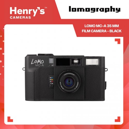 Lomography Lomo MC-A 35 mm Film Camera - Black