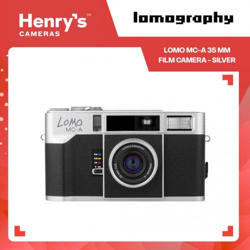 Lomography Lomo MC-A 35 mm Film Camera - Silver