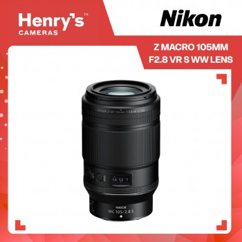 Nikon Z Macro 105mm F2.8 VR S WW Lens