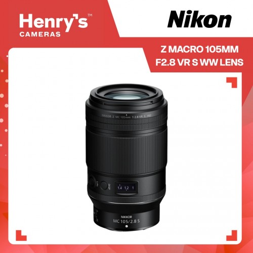 Nikon Z Macro 105mm F2.8 VR S WW Lens