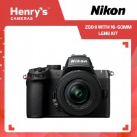 Nikon Z50 II with 16-50mm Lens Kit