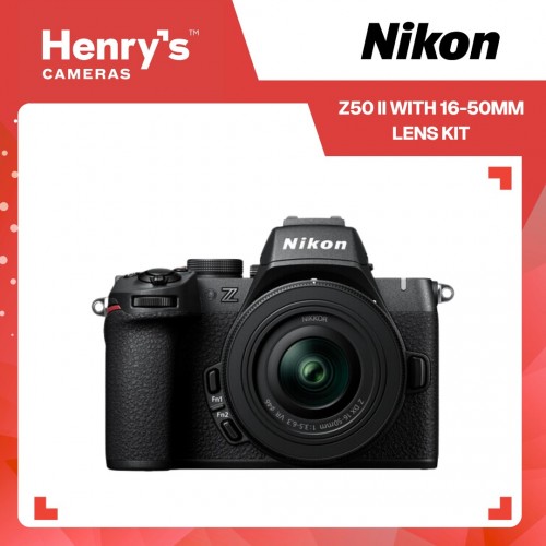 Nikon Z50 II with 16-50mm Lens Kit