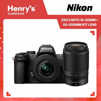 Nikon Z50 II with 16-50mm + 50-250mm Kit Lens Nikon Z50 II with 16-50mm + 50-250mm Kit Lens