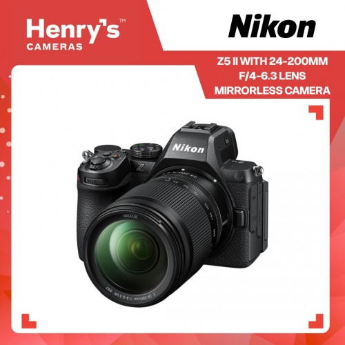 Nikon Z5 II with 24-200mm f/4-6.3 Lens Mirrorless Camera Nikon Z5 II with 24-200mm f/4-6.3 Lens Mirrorless Camera