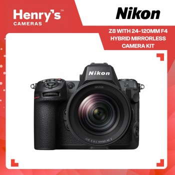 Nikon Z8 with 24-120mm F4 Hybrid Mirrorless Camera Kit Nikon Z8 with 24-120mm F4 Hybrid Mirrorless Camera Kit