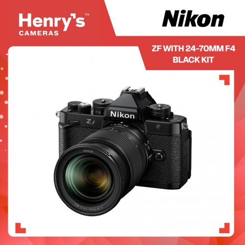 Nikon ZF with 24-70mm F4 Black Kit Nikon ZF with 24-70mm F4 Black Kit