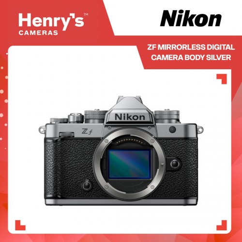 Nikon ZF Mirrorless Digital Camera Body Silver 