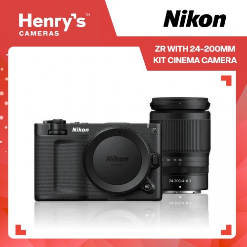 Nikon ZR with 24-200mm Kit Cinema Camera