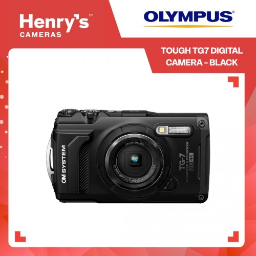 Olympus Tough TG7 Digital Camera - Black
