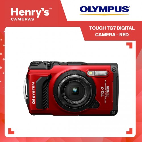 Olympus Tough TG7 Digital Camera - Red Olympus Tough TG7 Digital Camera - Red