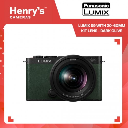 Panasonic Lumix S9 with 20-60mm Kit Lens - Dark Olive