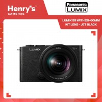 Panasonic Lumix S9 with 20-60mm Kit Lens - Jet Black