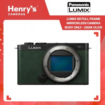 Panasonic Lumix S9 Full Frame Mirrorless Camera Body Only - Dark Olive