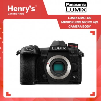 Panasonic Lumix DMC-G9 Mirrorless Micro 4/3 Camera Body Panasonic Lumix DMC-G9 Mirrorless Micro 4/3 Camera Body