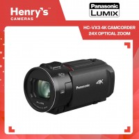 Panasonic HC-VX3 4K Camcorder 24X Optical Zoom