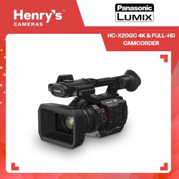 Panasonic HC-X20GC 4K & Full-HD Camcorder