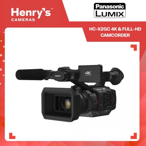 Panasonic HC-X2GC 4K & Full-HD Camcorder
