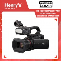 Panasonic HC-X2000 Smallest and Lightest 4K 60P Director's Camcorder