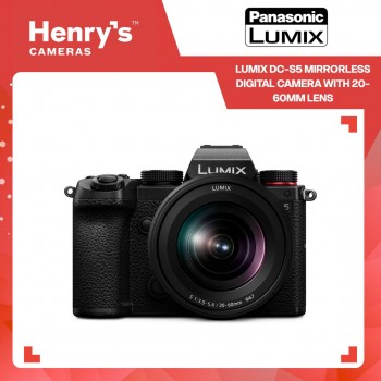 Panasonic Lumix DC-S5 Mirrorless Digital Camera with 20-60mm Lens