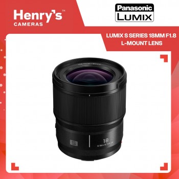 Panasonic Lumix S Series 18mm F1.8 L-Mount Lens