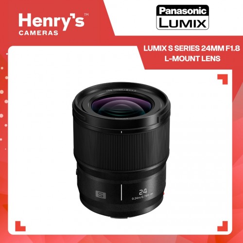 Panasonic Lumix S Series 24mm F1.8 L-Mount Lens