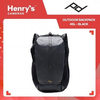 Peak Design Outdoor Backpack 45L - Black Peak Design Outdoor Backpack 45L - Black