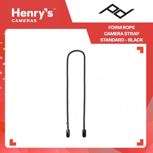 Peak Design Form Rope Camera Strap Standard - Black Peak Design Form Rope Camera Strap Standard - Black