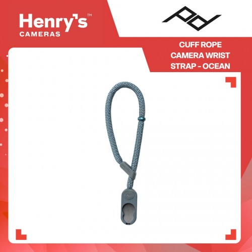Peak Design Cuff Rope Camera Wrist Strap - Ocean Peak Design Cuff Rope Camera Wrist Strap - Ocean