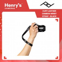 Peak Design Cuff Leather Camera Wrist Strap - Black Peak Design Cuff Leather Camera Wrist Strap - Black