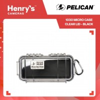 Pelican 1030 Micro Case Clear Lid - Black