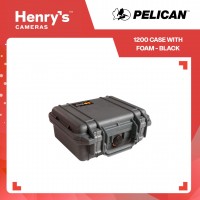 Pelican 1200 Case with Foam - Black