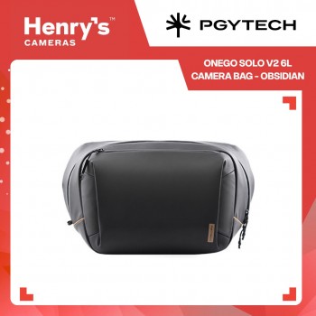 Pgytech OneGo Solo V2 6L Camera Bag - Obsidian