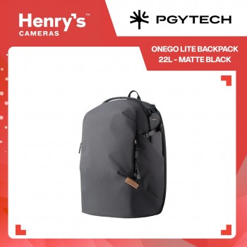 Pgytech OneGo Lite Backpack 22L - Matte Black